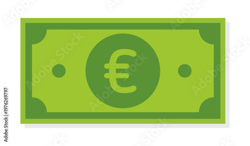 Euro currency banknote for finance banking and payment concepts