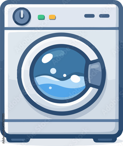 Washing Machine Icon – Laundry Appliance