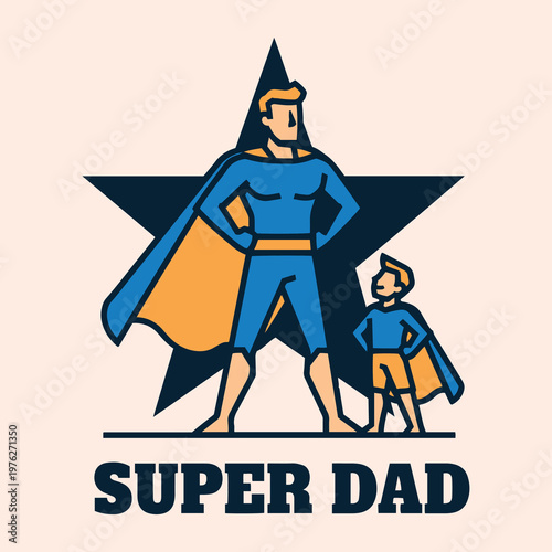 Super Dad Hero & Style Designs