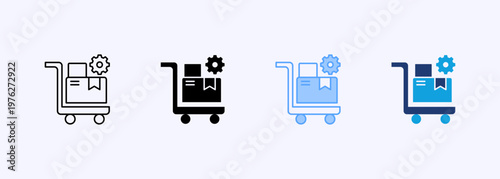 Procurement Icon Set Multistyle Various Collection Element For Design