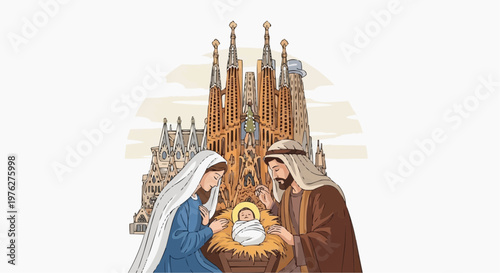 Holy Family, baby Jesus