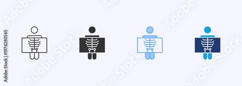 Radiology Icon Set Multistyle Various Collection Element For Design