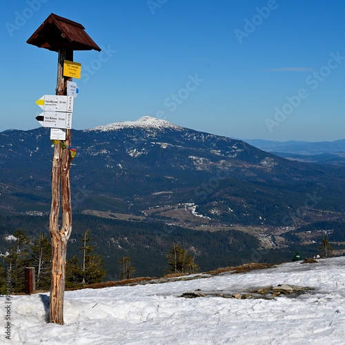 Babia Góra widziana z Pilska 
