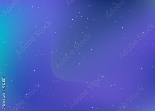 Aurora Light Gradient. Borealis Gradient Blur. Space Texture With Digital Hologram Effect. Green, Blue And Purple Abstract Sky. Iridescent Aura Over Polar Outdoor Stars. Northern Aurora Light.