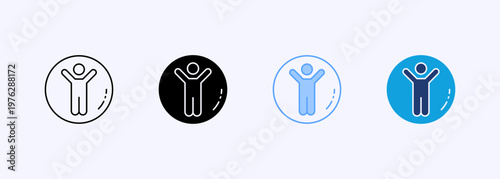 Accessibility Icon Set Multistyle Various Collection Element For Design