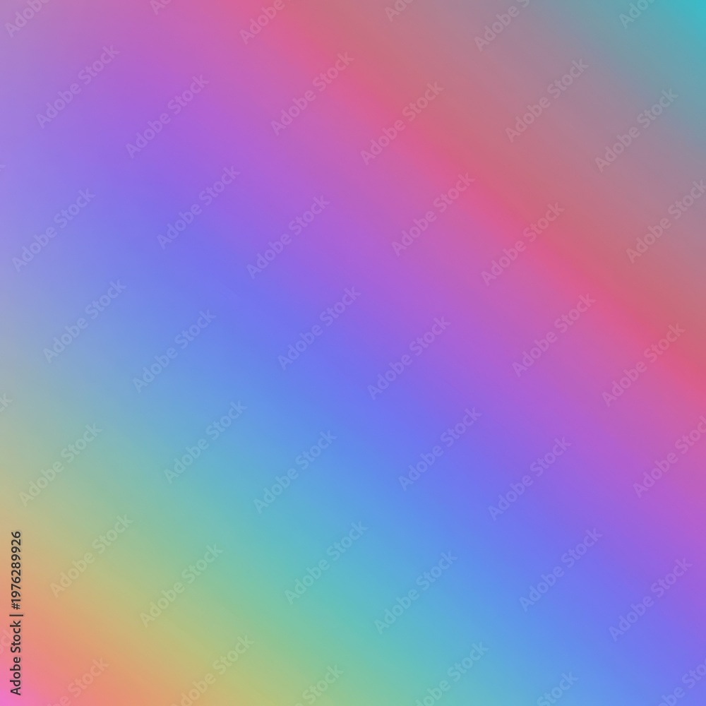 Obraz premium Holographic texture background presenting a dazzling array of rainbow colors and soft gradient shifts suitable for contemporary design, texture, backdrop, abstract