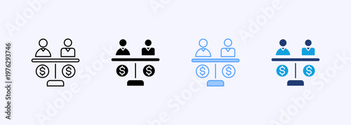 Equity Icon Set Multiple Style Various Collection Element For Design