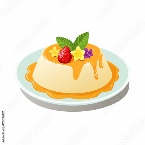 Grießbrei Dessert Art