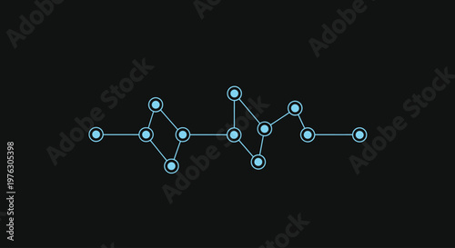 Molecular Structure Model Representation.