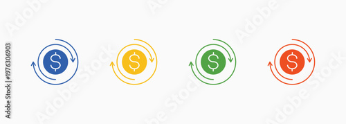 Liquidity Outline Icon