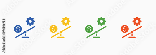 Leverage Outline Icon