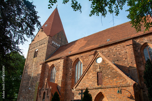 A church on the island of Poel, Germany