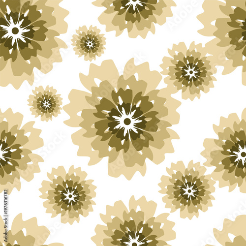 coquette seamless purple and yellow flowers pattern. Delicate petals and vibrant blossoms create an artistic and vintage botanical illustration. pastel flower seamless pattern