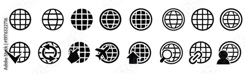 Minimalist download icon with upward arrow in circular outline for digital technology and data transfer