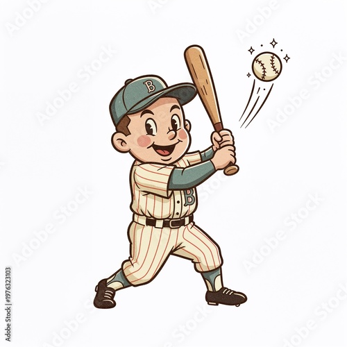boy with baseball bat