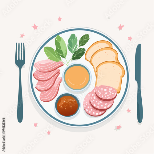 DDR Frühstück modern