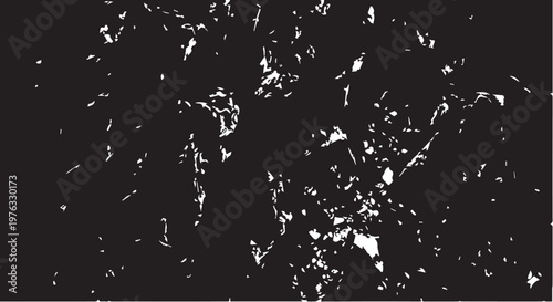 black and white background Jagged Fractured Granite Rock Face