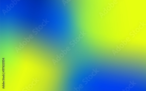 Abstract vibrant neon gradient background with electric lime green and cobalt blue colors.