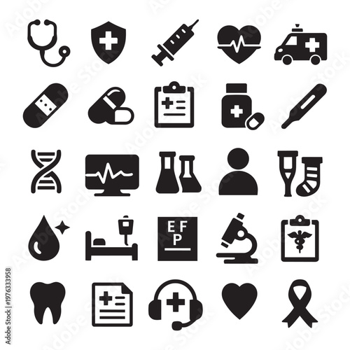 Medical icons set
