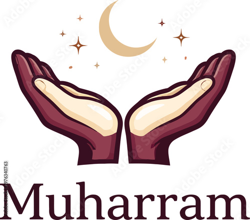 Hands distributing bread to the needy during Ashura