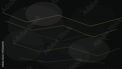 Abstract Data Lines and Blurs: An intriguing abstract composition features dynamic data lines against a backdrop of blurred shapes.