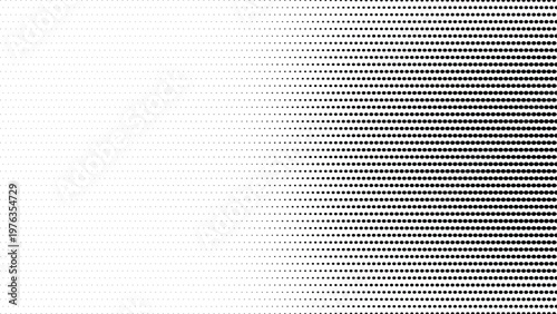 Halftone pattern fades from transparent to black dots over a checkered background abstract geometric background texture.