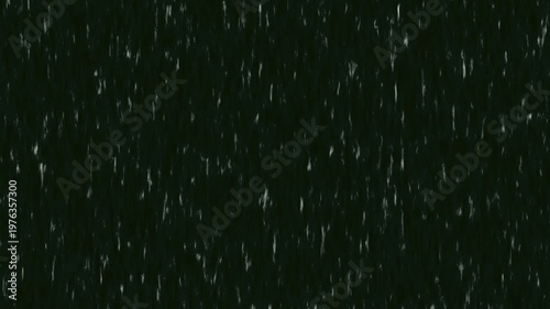 Heavy rain falling against black screen animation.Rain animation against dark background.Animated rain background Raindrops splashing on black screen.Heavy rainfall storm effect.