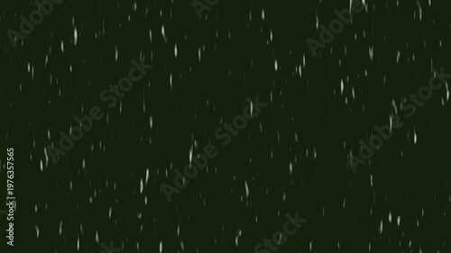 Heavy rain falling against black screen animation.Rain animation against dark background.Animated rain background Raindrops splashing on black screen.Heavy rainfall storm effect.