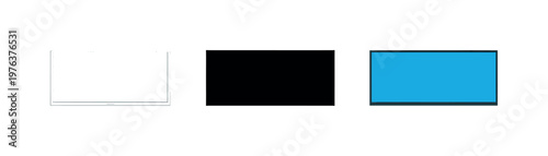 Professional briefing context depicted as a wall-mounted presentation display with thin bezel and blank screen facing forward,