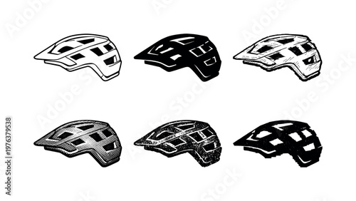 Mountain bike helmet with extended rear coverage and multiple vents, built for trail riding and impact protection | Create ONE