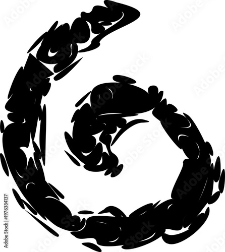 Spiral Crayon Doodle