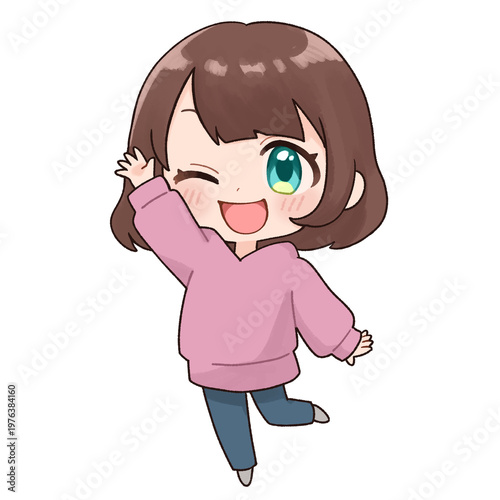 アニメ風ちびキャラ（Chibi）