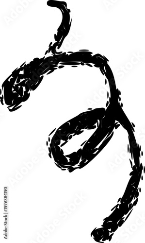 Spiral Crayon Doodle