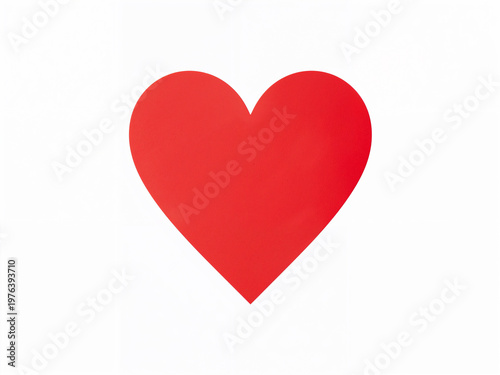 Red heart symbol representing love and passion