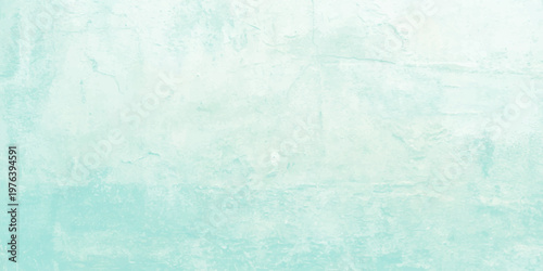Pale teal abstract cement texture background with subtle cracks and grunge grit