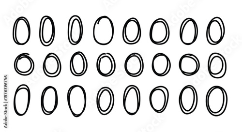 Hand Drawn Circles Collection whisk illustration