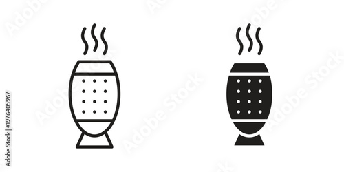 Humidifier icon concept design set. Icon Element For Design