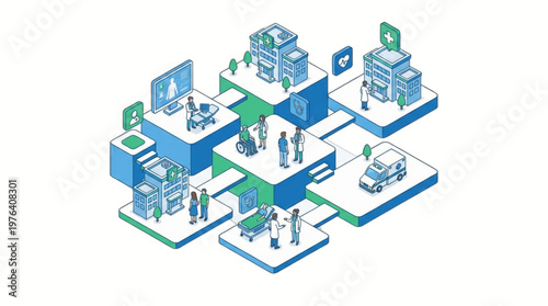 Business Industry Logistics Supply Chain Network.