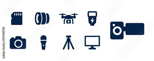 Photography and Videography Icons