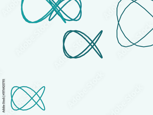 Nautical Rope Knot Pattern Endless Loop Design