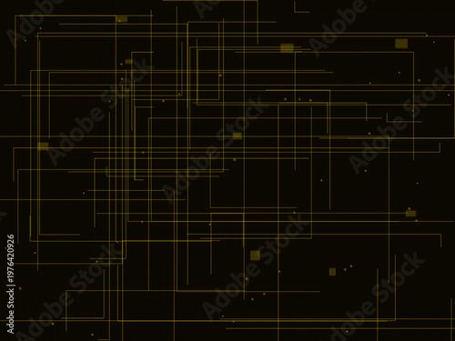 Technology Circuit Board Trace Modern Tech Background