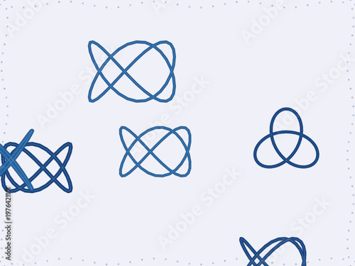 Celtic Knot Weave Decorative Traditional Pattern Background