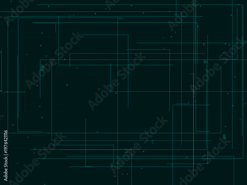 Circuit Board PCB Trace Pattern Technology Background