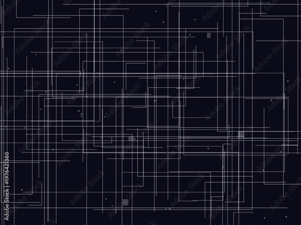 Fototapeta premium Electronic Circuit Board Tech Digital Design Wallpaper