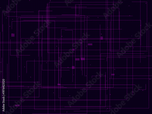 Technology Circuit Board Trace Modern Tech Background