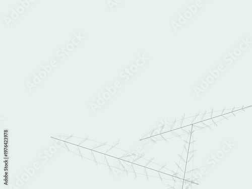 Organic Leaf Vein Network Botanical Nature Background