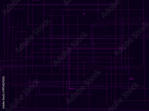 Circuit Board PCB Trace Pattern Technology Background