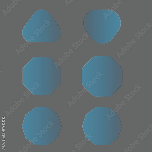 Elegant glass frames set stylish eyewear collection for men and women modern designs