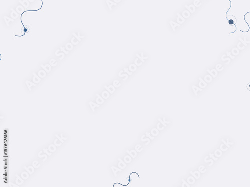 Art Nouveau Flowing Vine Ornament Elegant Luxury Background