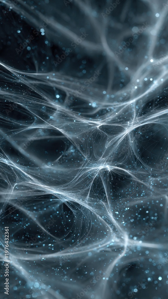 Fototapeta premium Cosmic Web of Light and Stars